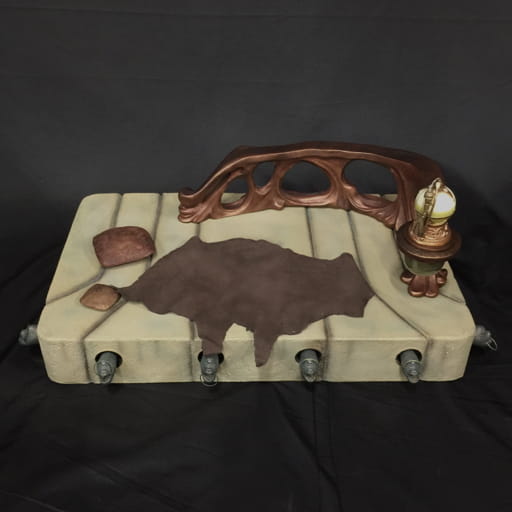スター・ウォーズ エピソード6 ジェダイの帰還に登場するジャバ・ザ・ハット専用の「王座の間（スローン・エンバイアロンメント）」を再現したディスプレイスペース